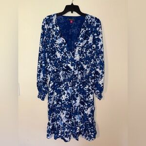 Vince Camuto Long Sleeve Tiered Mini Dress Size Women’s 1X